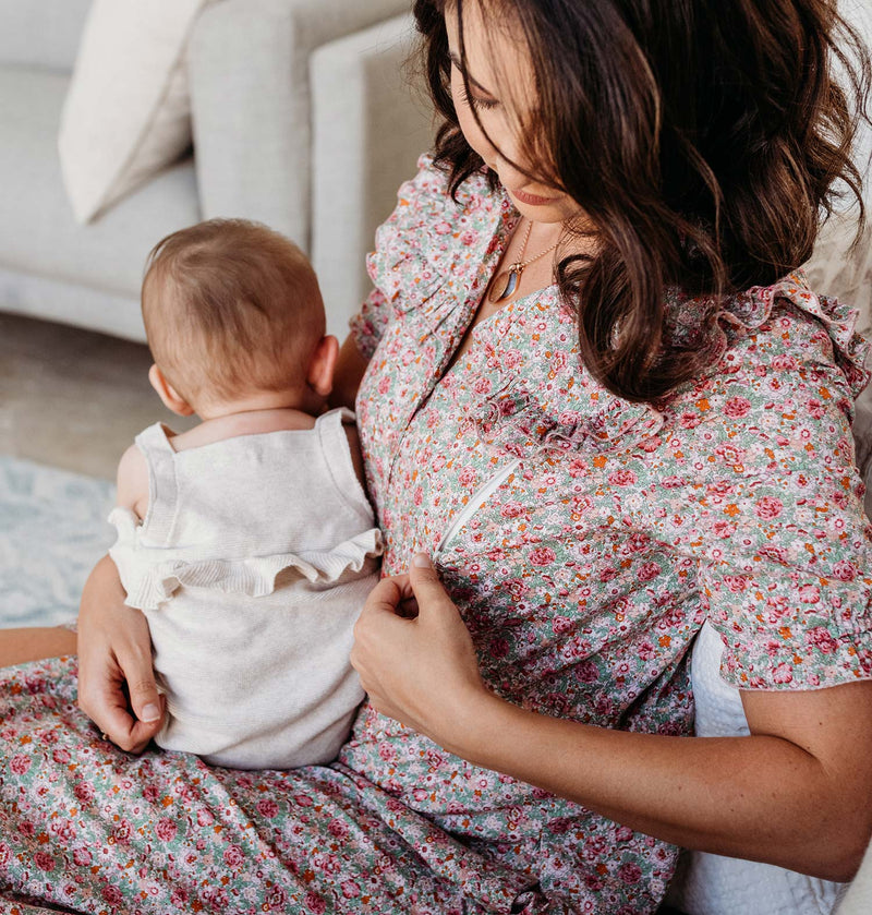 ELIZABETH NURSING DRESS